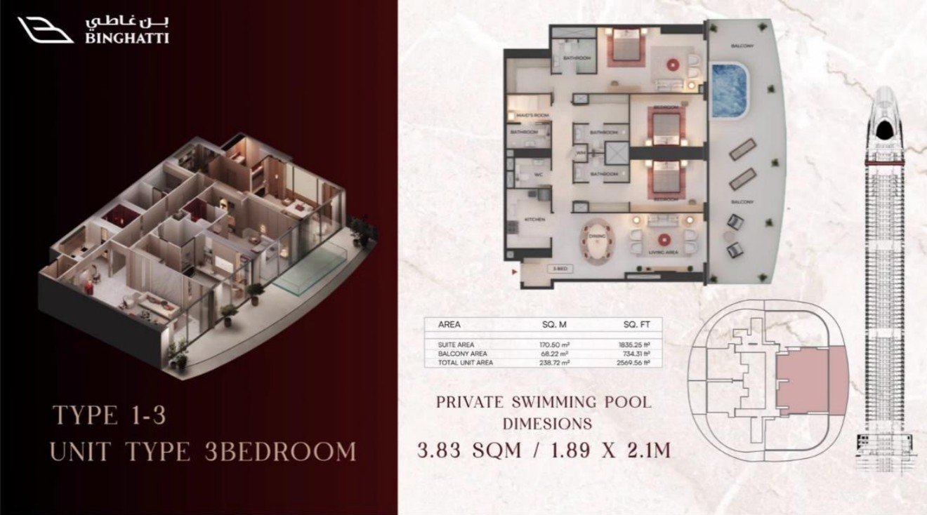 Elegant luxury floor plan layout on premium background