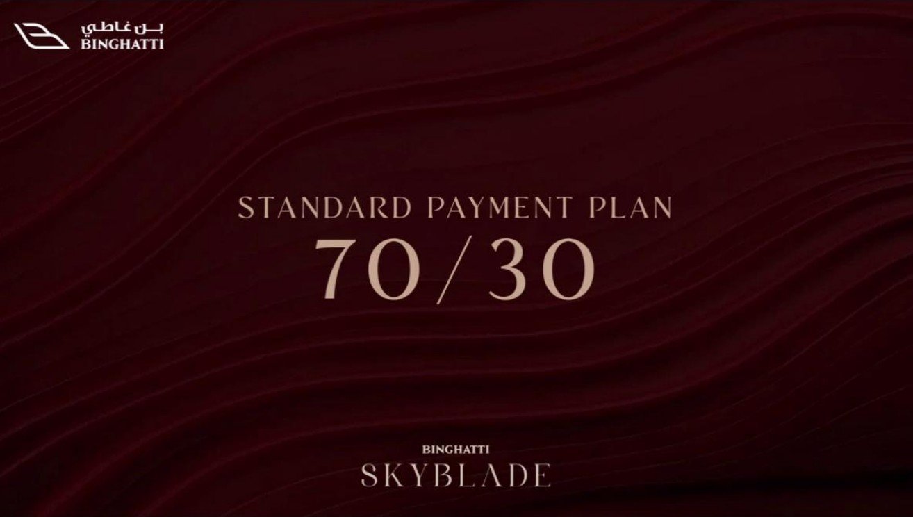 Luxury residential project with standard 70/30 payment plan